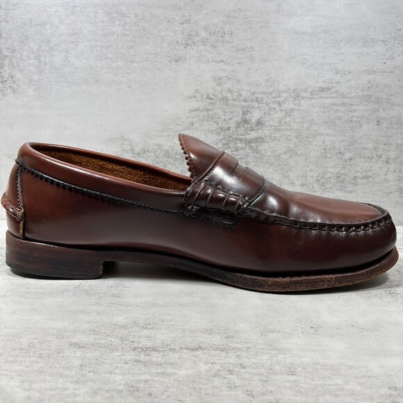 Allen Edmonds Kenwood Made in USA Penny Loafers - Men's Size 12 3E Extra Wide - Picture 2 of 9